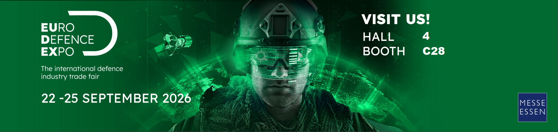 EURO DEFENCE EXPO 2026 – 22.–25. September, Messe Essen