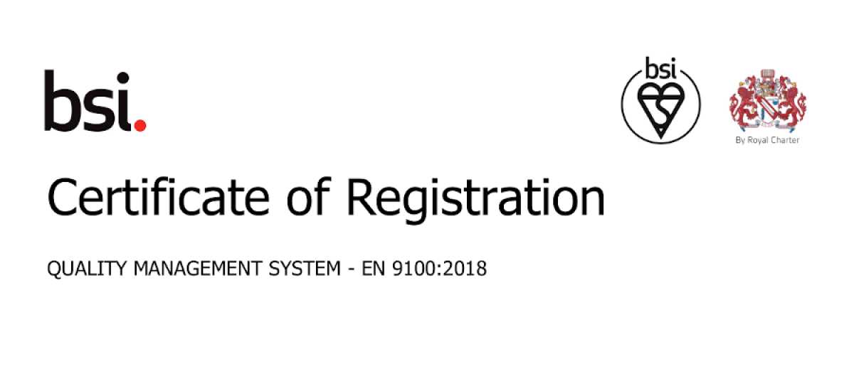 Recertified by BSI